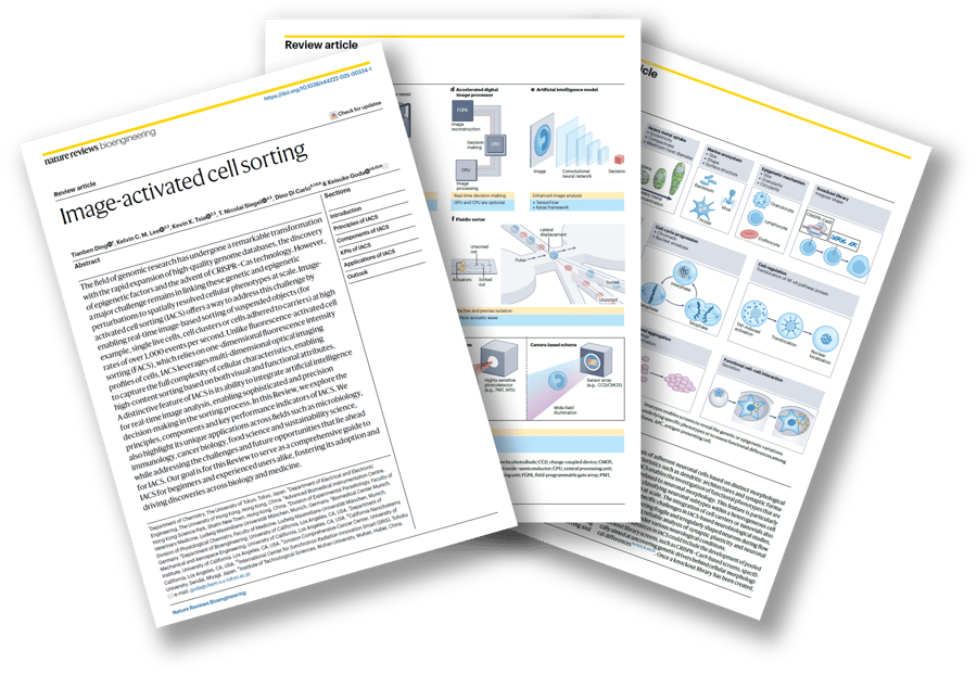 VERLO Image-Activated Cell Sorting Nature Review Bioengineering